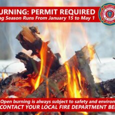 Open Burning Season Starts Today